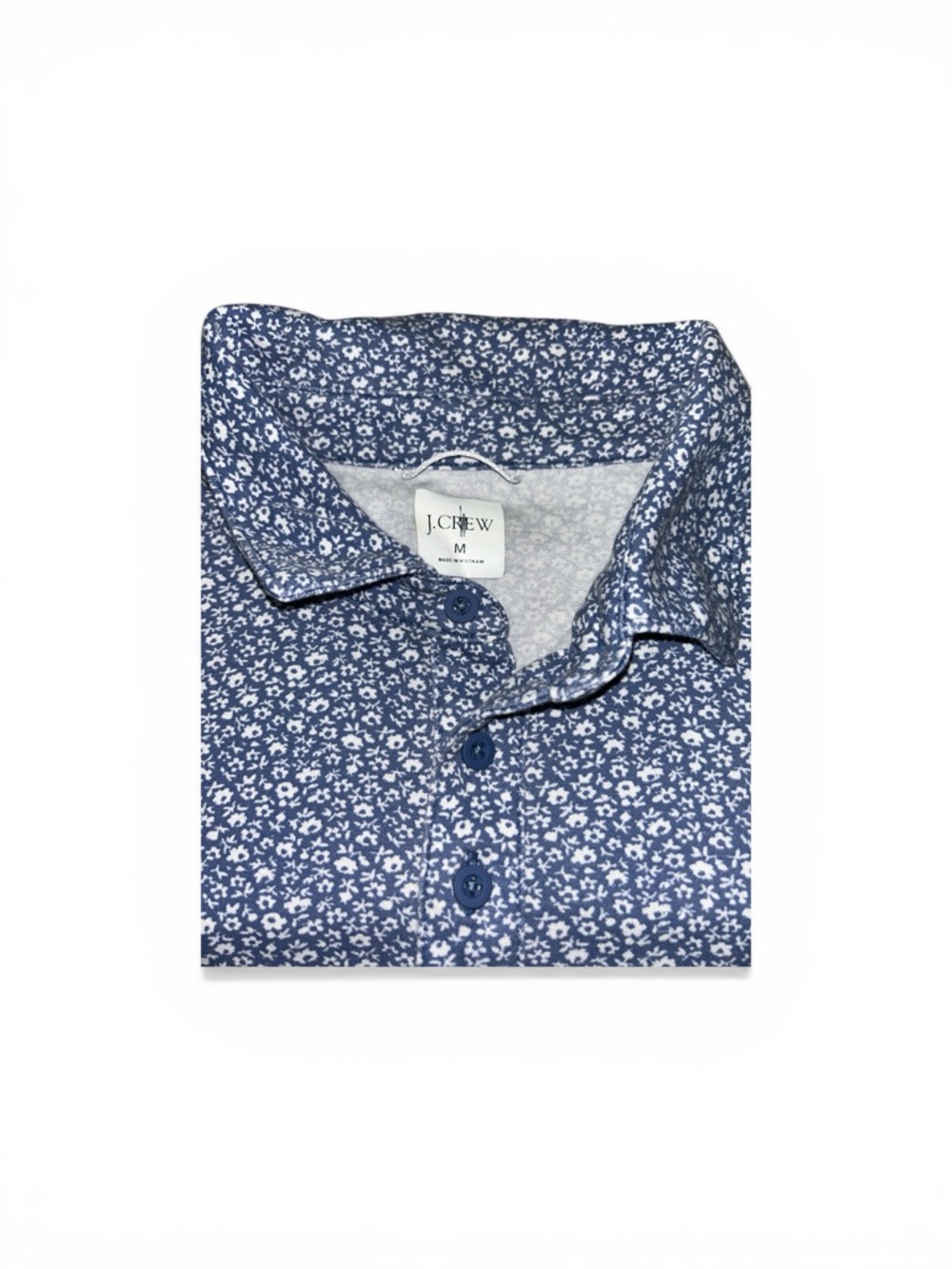 J Crew Long Sleeve Performance Polo with COOLMAX Technology size Medium